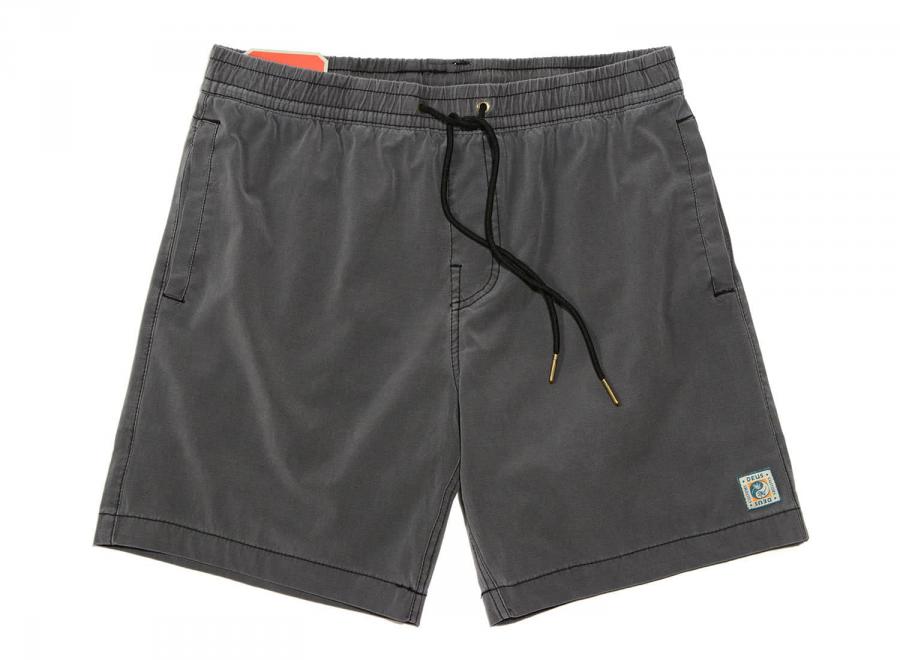 Deus Ex Machina Sandbar Board Short Shadow Black - Deus Ex Machina