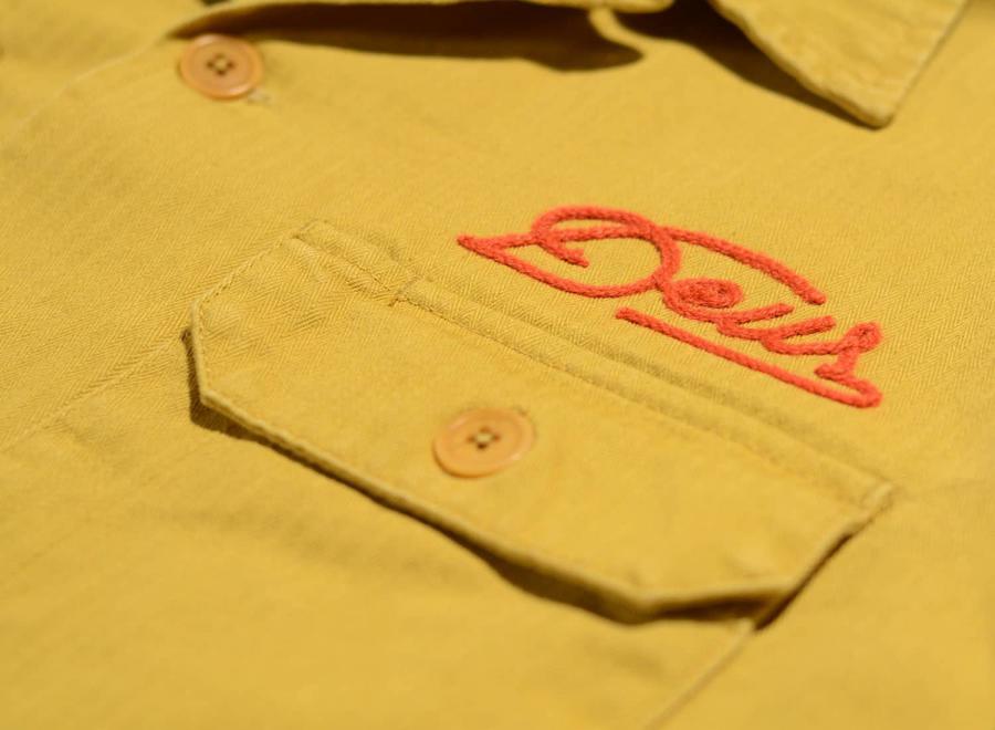 Deus Ex Machina Sea Squalor Shirt Mimosa Gold - Deus Ex Machina