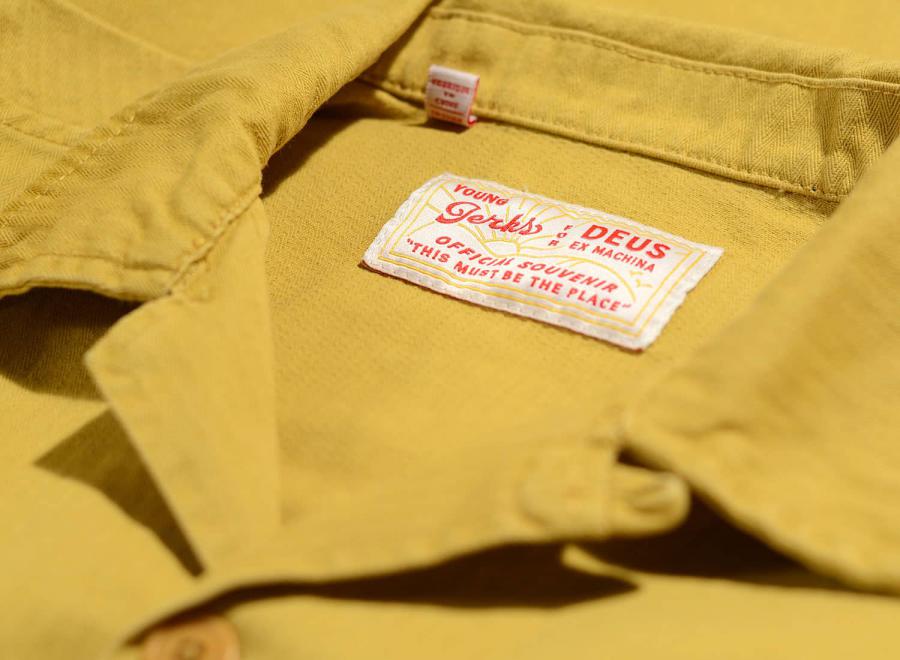 Deus Ex Machina Sea Squalor Shirt Mimosa Gold - Deus Ex Machina