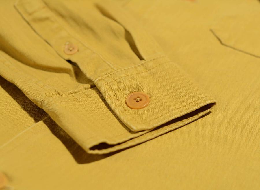 Deus Ex Machina Sea Squalor Shirt Mimosa Gold - Deus Ex Machina
