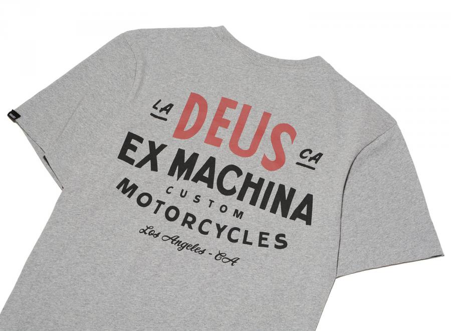 Deus Ex Machina Sentiments Tee Grey - Deus Ex Machina