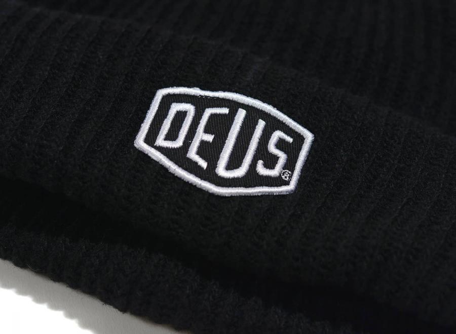 Deus Ex Machina Shield Beanie Black - Deus Ex Machina