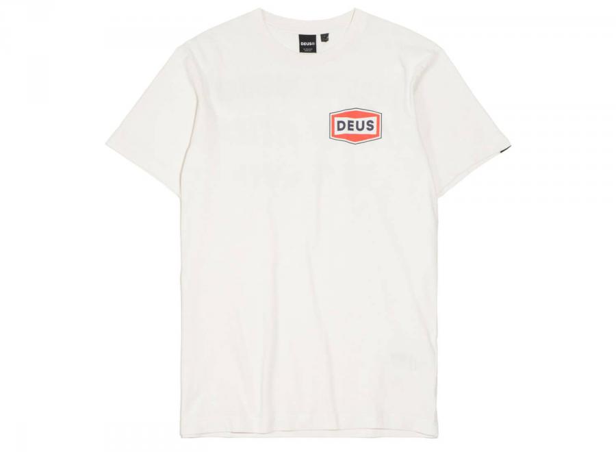 Deus Ex Machina Speed Stix Tee Vintage White - Deus Ex Machina