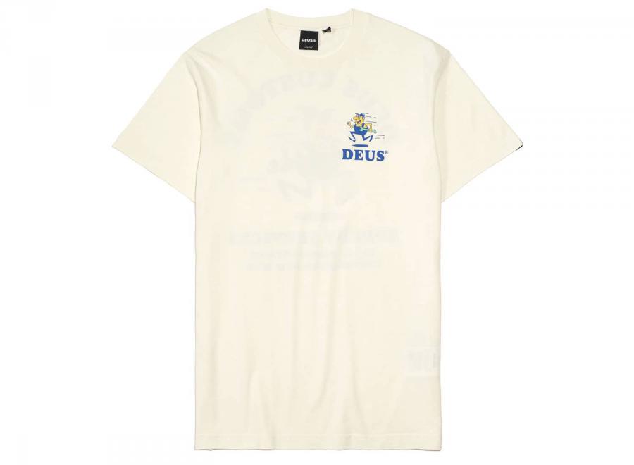 Deus Ex Machina Speedy Tee Vintage White - Deus Ex Machina