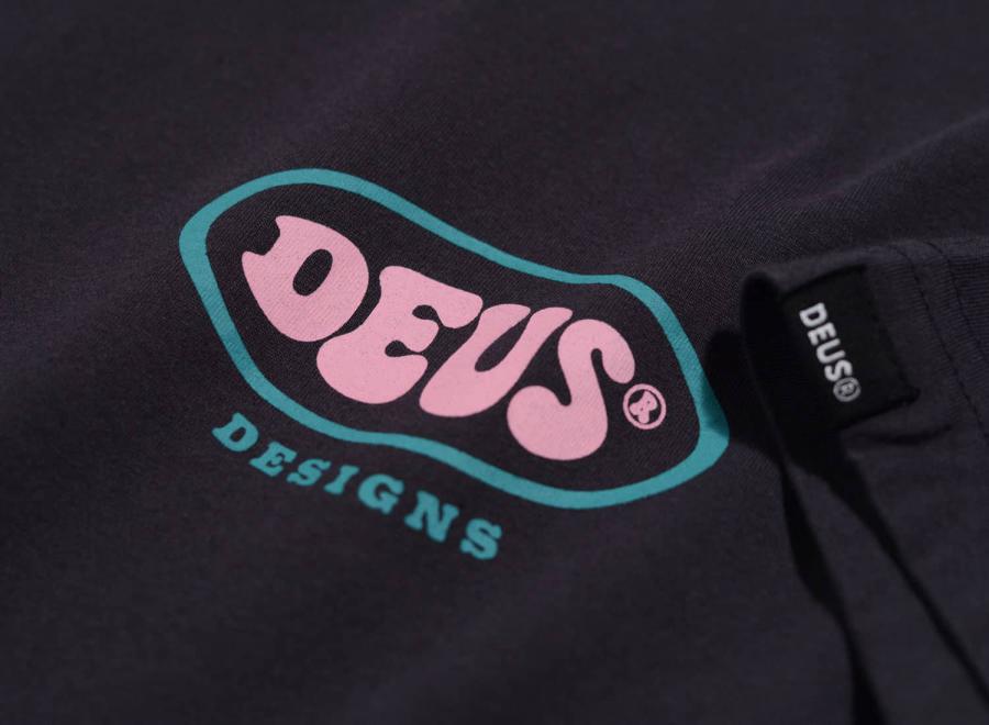 Deus Ex Machina Topanga Recycled Tee Phantom Black - Deus Ex Machina