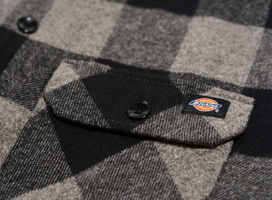Dickies New Sacramento Shirt Grey DK0A4XDZGYM1 - Dickies