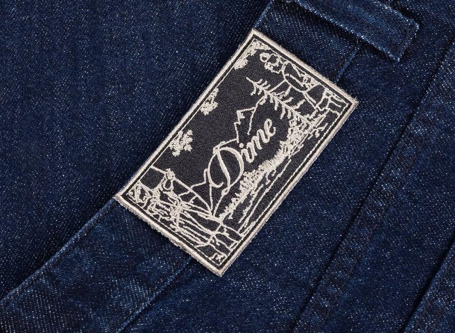 Dime Baggy Denim Pants Indigo DIMED1FA2638IND - Dime
