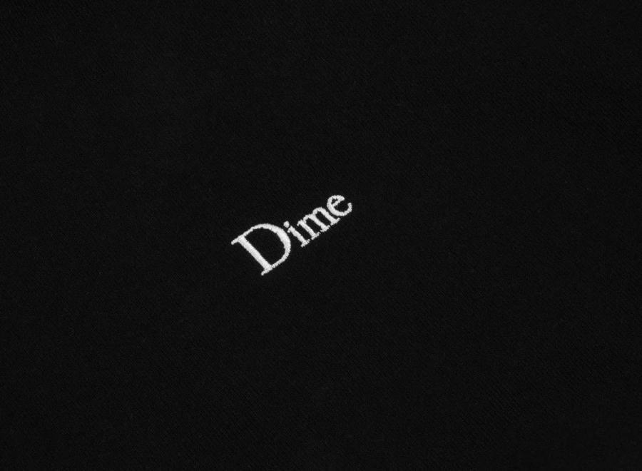Dime Classic Small Logo Sweatpants Black DIMED1FA2644BLK - Dime