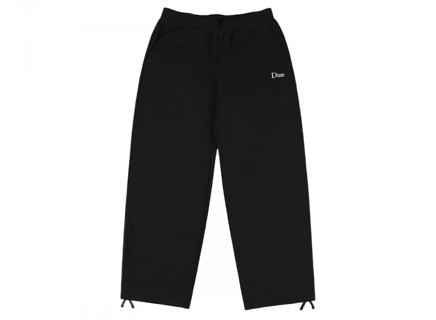 Dime Classic Small Logo Sweatpants Black DIMED1FA2644BLK - Dime