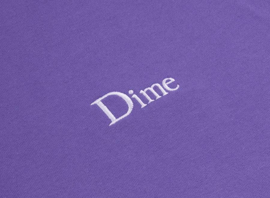 Dime Classic Small Logo Tshirt Iris - Dime