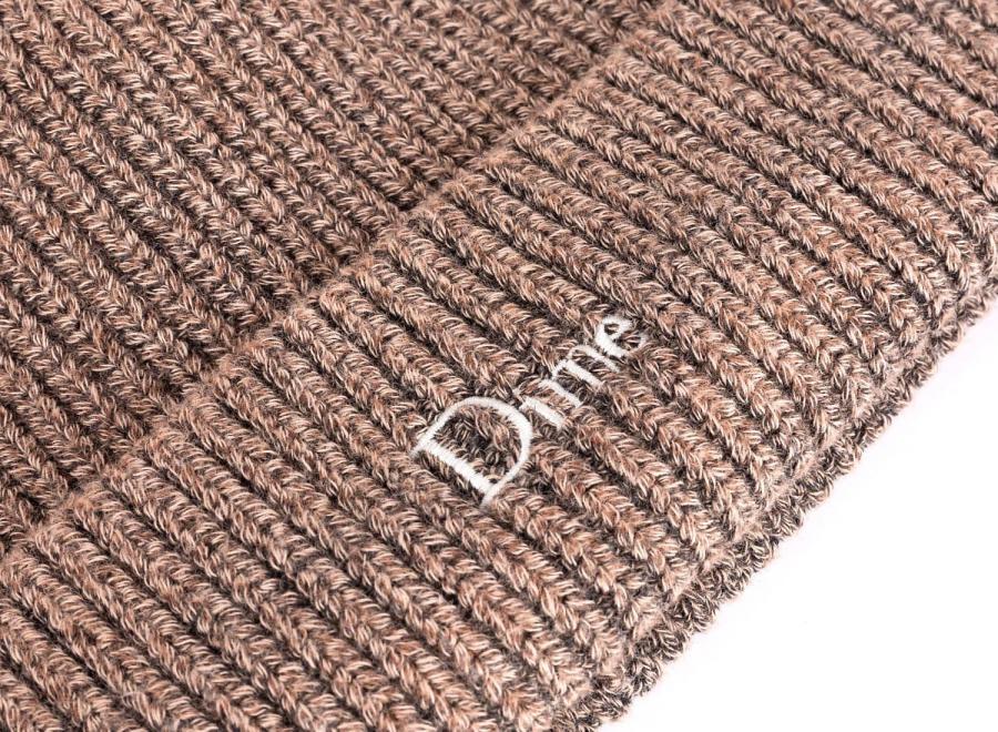Dime Rib Fold Beanie Oak DIMED1FA2653OAK - Dime