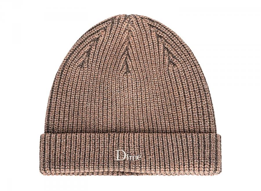 Dime Rib Fold Beanie Oak DIMED1FA2653OAK - Dime