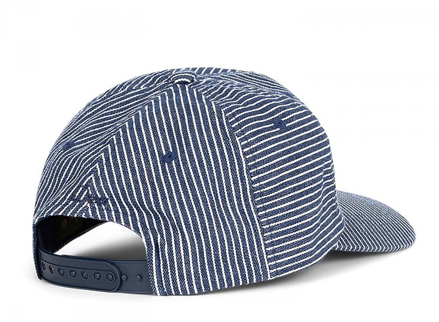 Dime Striped Worker Cap Navy DIMED1FA2651NVY - Dime