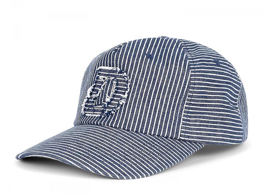 Dime Striped Worker Cap Navy DIMED1FA2651NVY - Dime