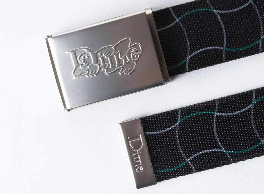 Dime Wave Checkered Belt Black - Dime