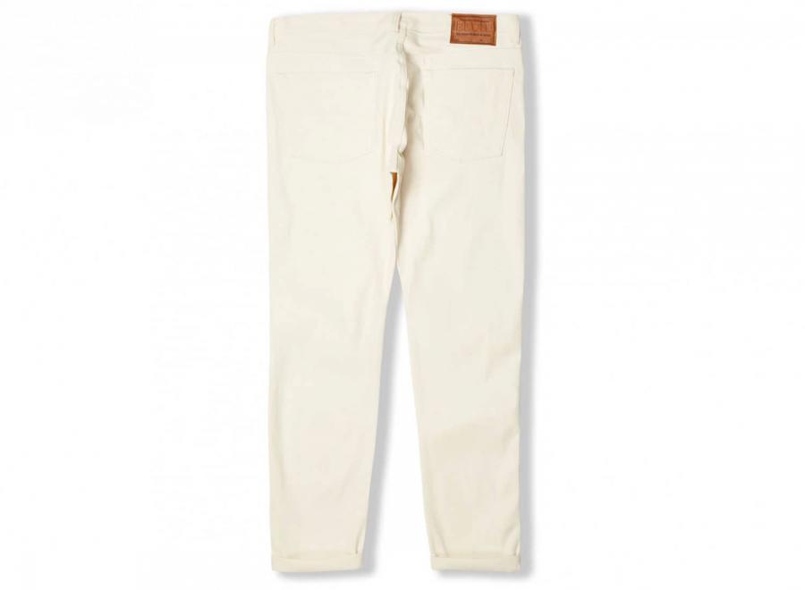 Edwin Classic Regular White Denim Navy Selvage - Edwin