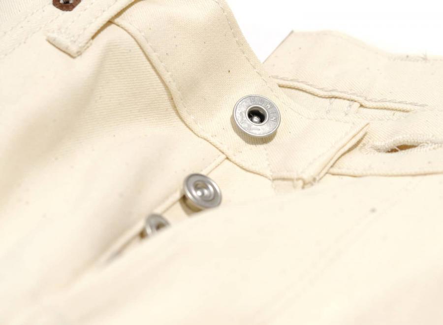 Edwin Classic Regular White Denim Navy Selvage - Edwin