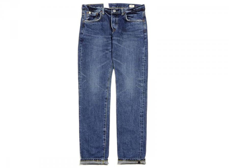 Edwin Classic Regular Japan Denim Mid Dark Used - Edwin