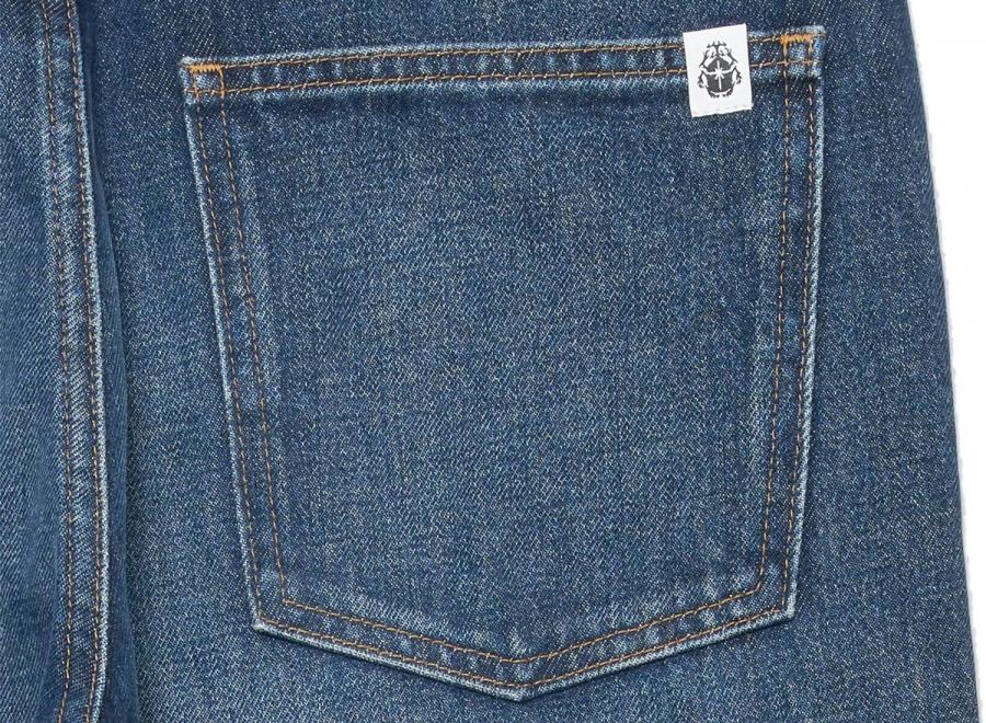 Edwin Cosmos Pant Blue Plaza Wash I034926 - Edwin