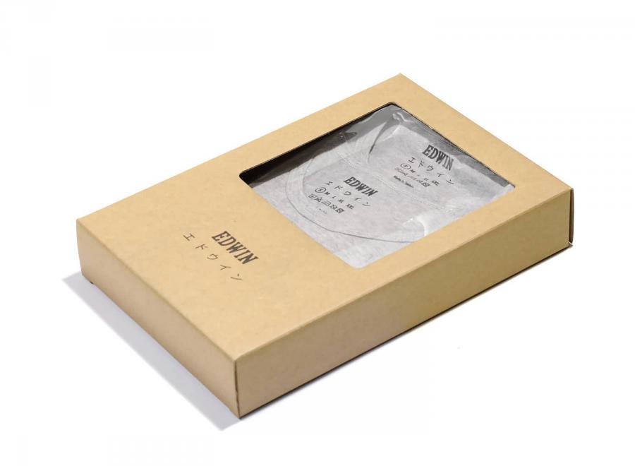 Edwin Double Pack SS Tee Grey Marl - Edwin