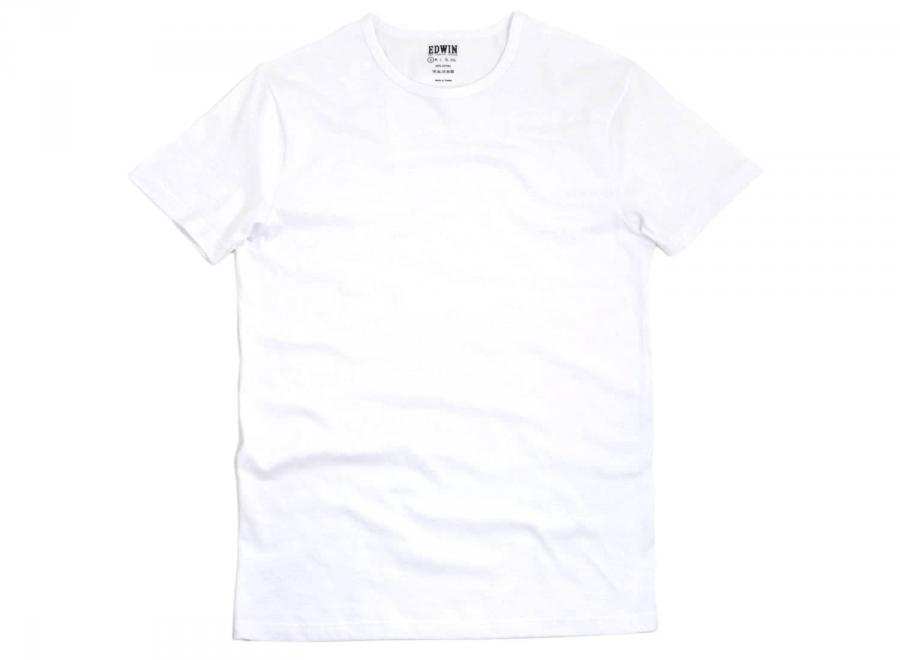 Edwin Double Pack SS Tee White - Edwin