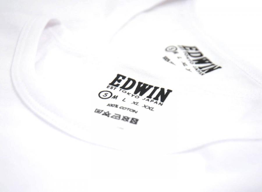 Edwin Double Pack SS Tee White - Edwin