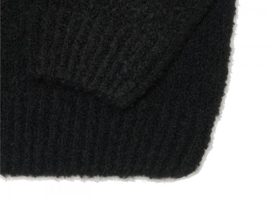 Edwin Dun Textured Sweater Black I034134 - Edwin
