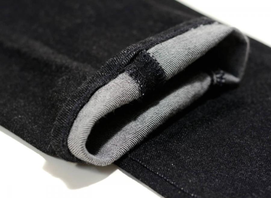 Edwin ED-80 CS Ayano Black Denim Rinsed - Edwin