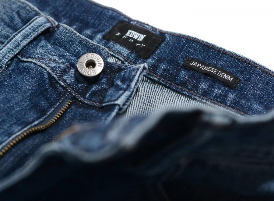 Edwin ED-80 CS Yuuki Blue Denim Takeo Wash I027222 - Edwin