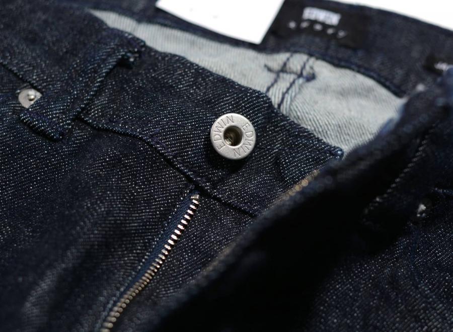Edwin ED-85 Slim Yuuki Blue Denim Rinsed I027223 - Edwin