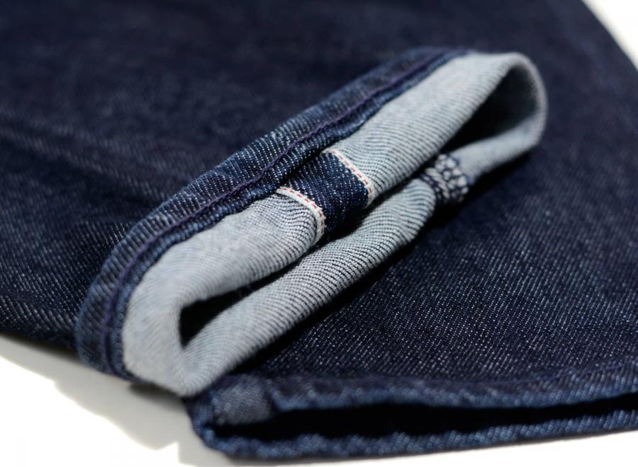 Edwin Ed-80 Slim Tapered CS Red Listed Blue Denim Rinsed - Edwin