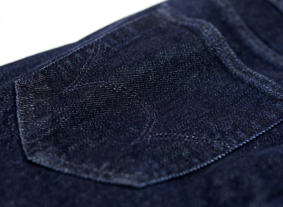 Edwin Ed-80 Slim Tapered CS Red Listed Blue Denim Rinsed - Edwin