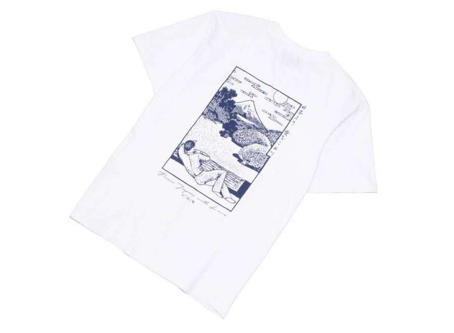 Edwin Fuji Scenery Tshirt White - Edwin
