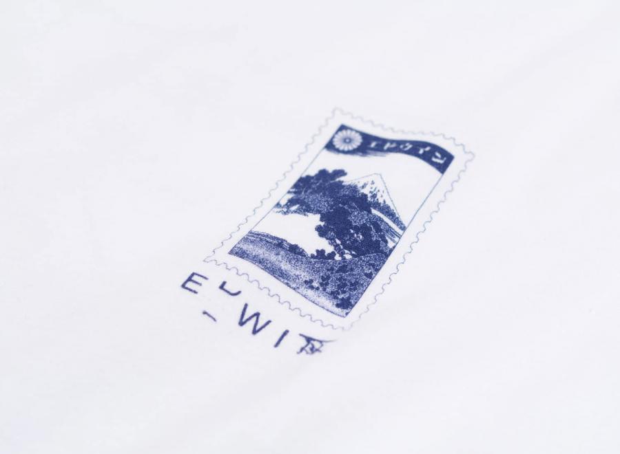 Edwin Fuji Scenery Tshirt White - Edwin