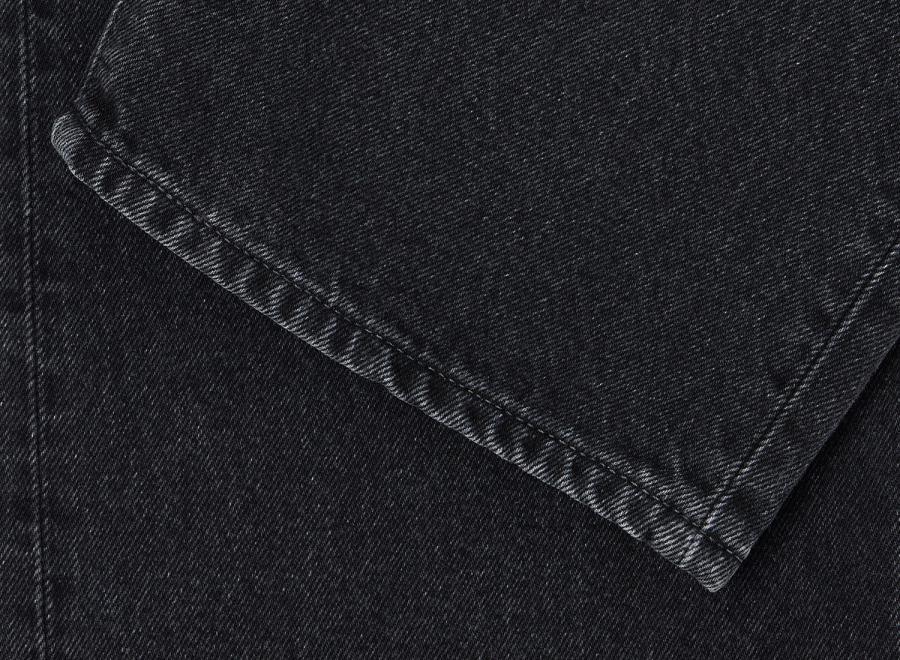 Edwin Loose Jeans Kaihara Right Hand Black Dark Used I035095 - Edwin