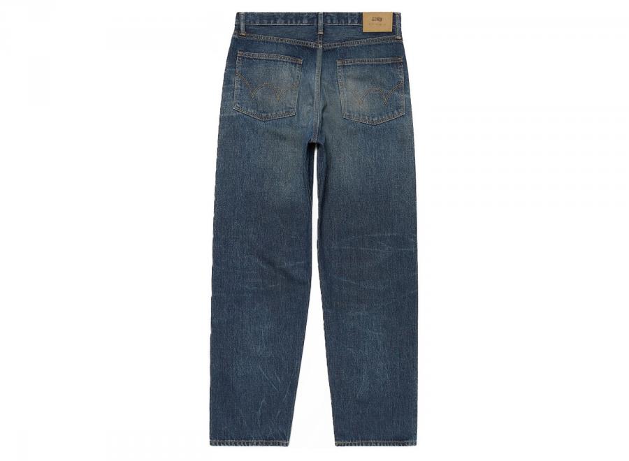 Edwin Loose Jeans Kaihara Dark Pure Indigo Blue Dark Used I034268 - Edwin