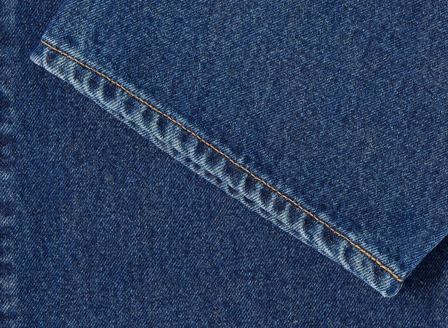 Edwin Loose Jeans Kaihara Pure Indigo Blue Mid Used I035096 - Edwin