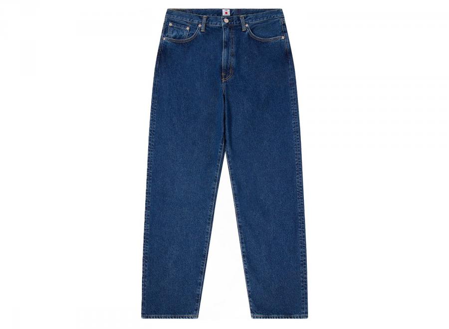 Edwin Loose Jeans Kaihara Pure Indigo Blue Mid Used I035096 - Edwin