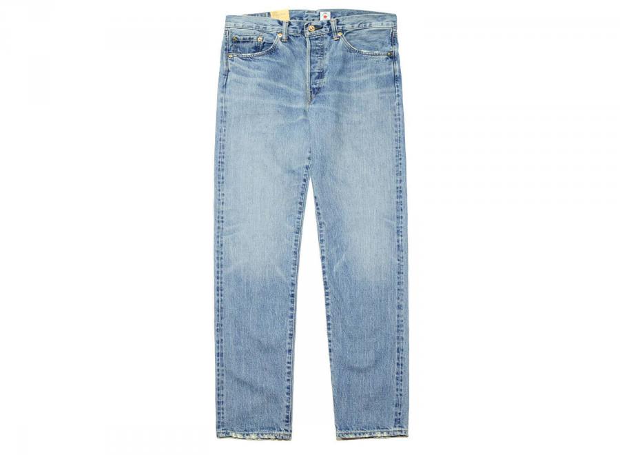 Edwin Loose Tapered Kurabo Recycle Denim Blue Light Used I030700 - Edwin
