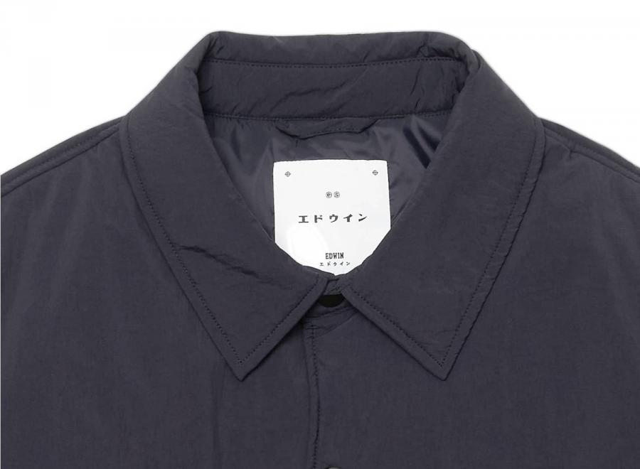 Edwin Nest Padded Overshirt LS Dark Navy I037336 - Edwin