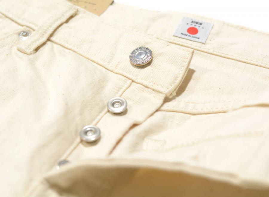 Edwin Regular Tapered Kaihara Denim Natural Rinsed I032053 - Edwin