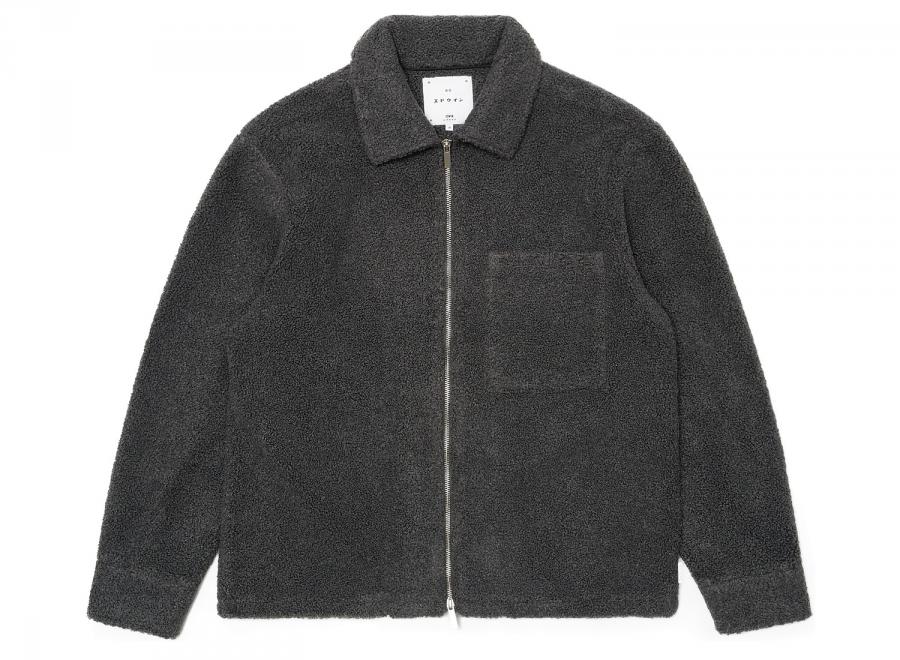 Edwin Snug II Overshirt LS Dark Grey I037335 - Edwin