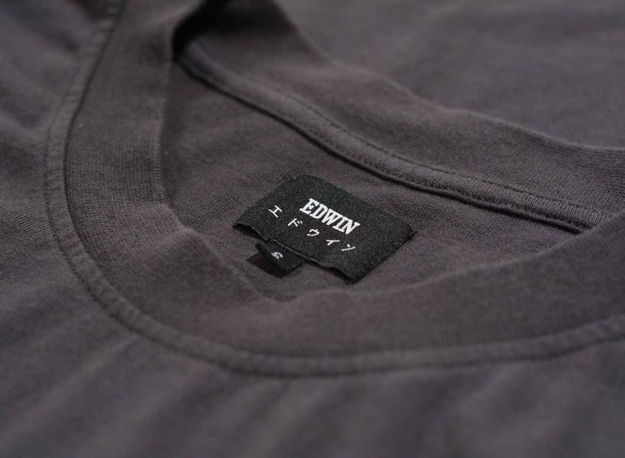 Edwin Sunset On Mt Fuji Tshirt Ebony - Edwin