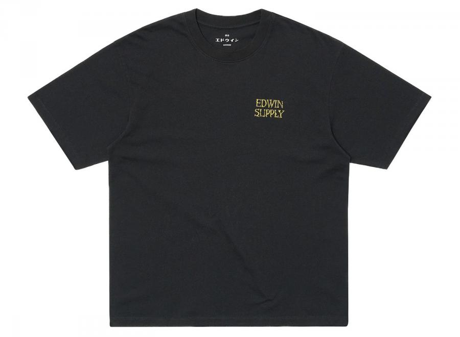 Edwin Synthetic Reality Tshirt Black I037359 - Edwin