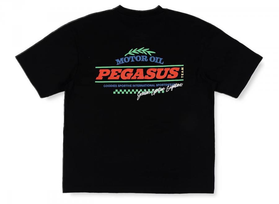 Goodies Sportive Motor Oil Black Tee MOBT26 - Goodies Sportive