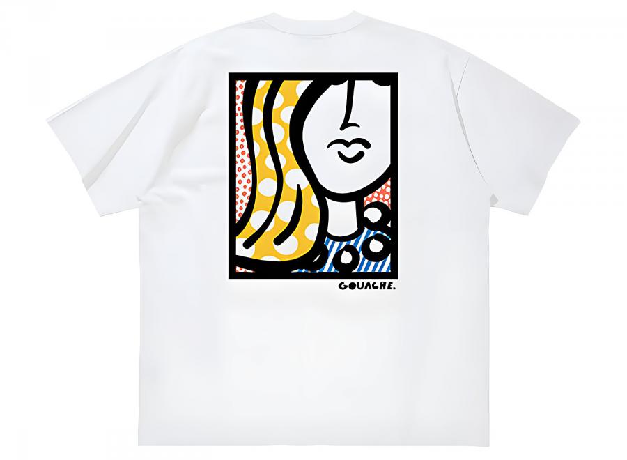 Gouache Litchen Tee Blanc - Gouache