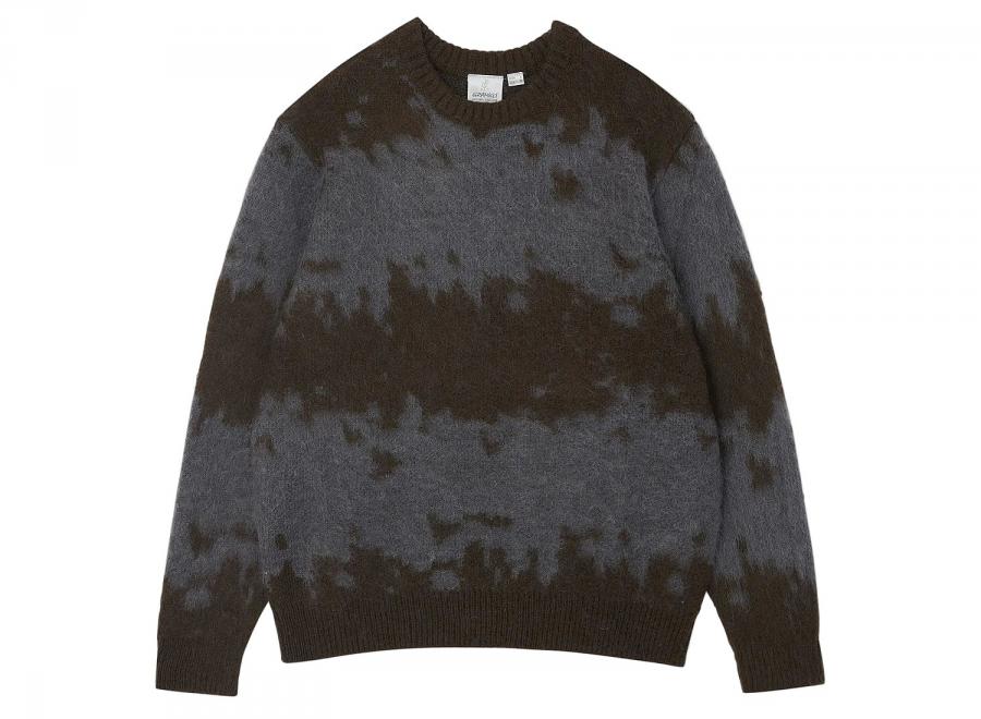 Gramicci Mohair Splatter Sweater Slate Splatter G6FM-J037 - Gramicci