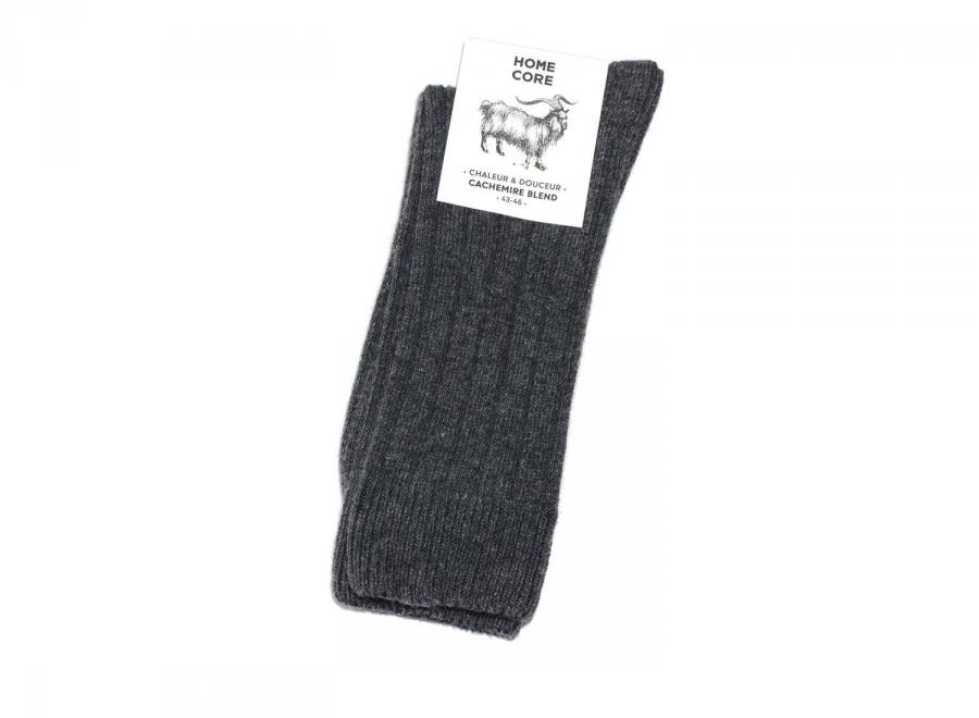 Homecore Cashmere Socks Anthracite 1-206-715 - Homecore