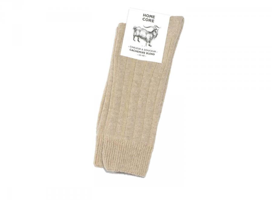 Homecore Cashmere Socks Soybean 1-206-715 - Homecore