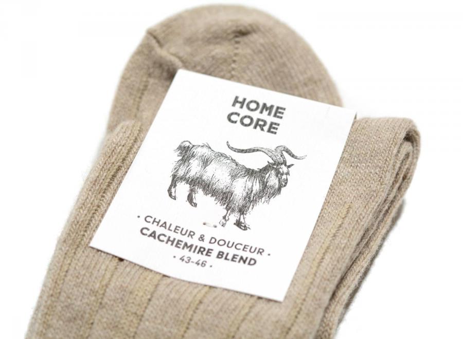 Homecore Cashmere Socks Soybean 1-206-715 - Homecore